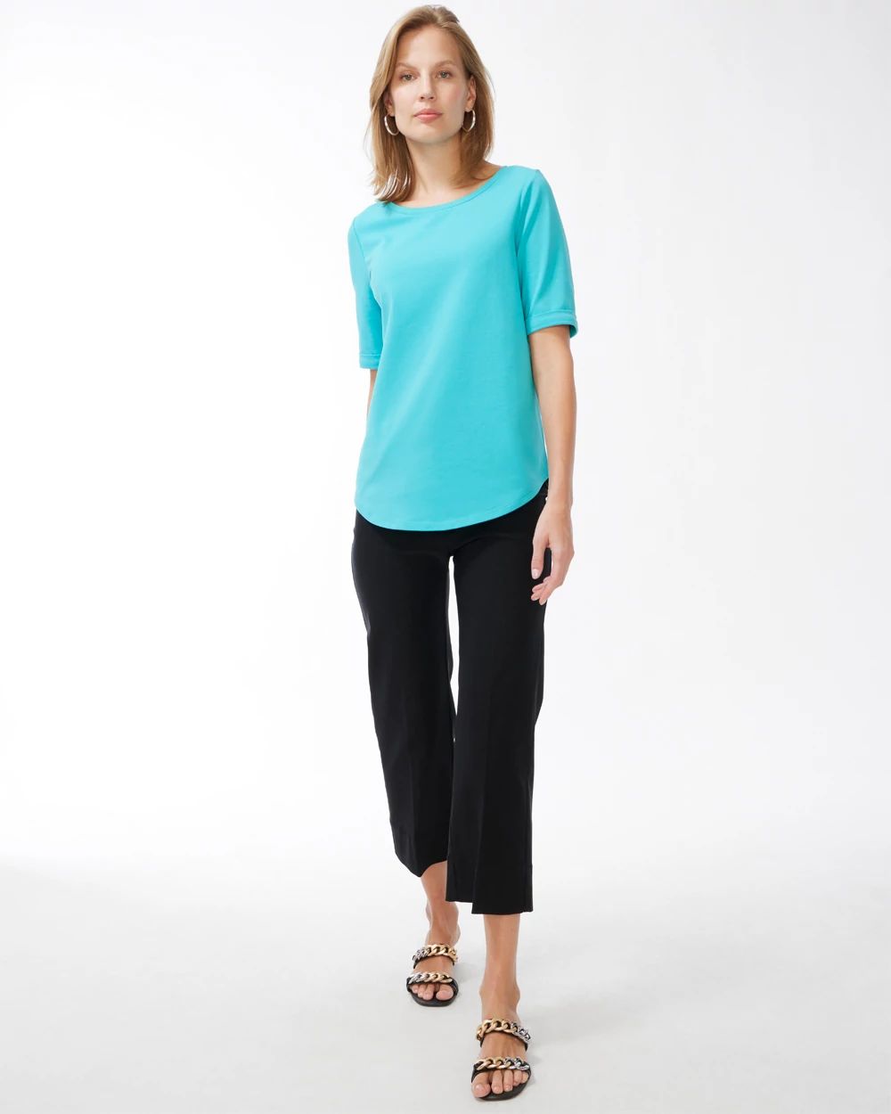 Cotton Stretch Perfect Tee | Chico's